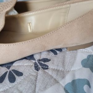 Women's tan flats